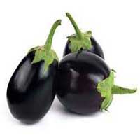 Kalo Gol Begun (Round Brinjals Black) ±35 gm