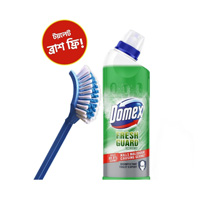 Domex Toilet Cleaning Liquid Lime Fresh (Free Toilet Brush)