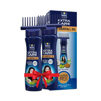 Parachute Extra Care Anti Hairfall Oil (Combo Pack) 150 ml