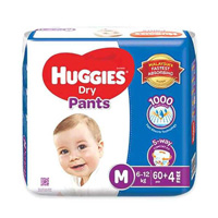 Huggies Dry Pants Baby Diaper Pant M (6-12 kg)